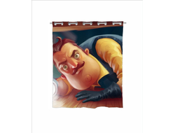 Штора в ванную Привет Сосед/ Hello Neighbor №3