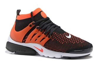 NIKE AIR Presto BLACK ORANGE (41-45) Арт. 414F-A