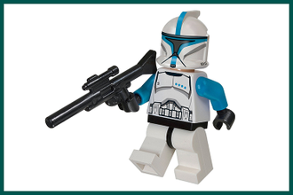 # 5001709 Минифигурка «Лейтенант Клонов» / “Clone Trooper Lieutenant” Minifigure (Polybag 2013)