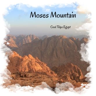 Moses mountain (Sinai) and Monastery of Saint Catherine from Sharm El Sheikh
