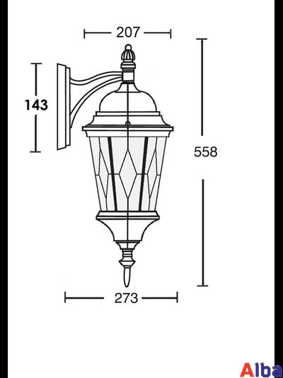 Astoria-2 91402 ov Парковый светильник