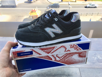Кроссовки New Balance 574 Black/Gray