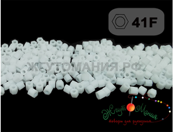 Toho Hexagon 11/0 - 5г - 41F Матовый непрозрачный белый