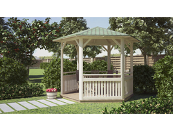 БЕСЕДКА ШЕСТИГРАННАЯ «ФИНЛЯНДИЯ 1-3»