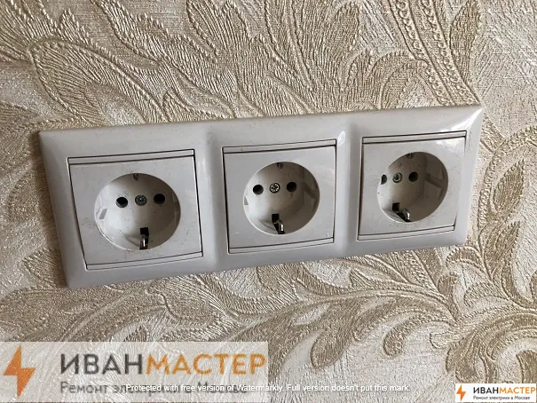 Замена электрики в стенах под ключ