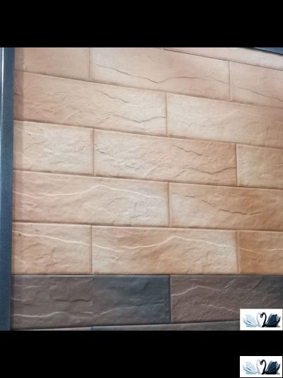 Плитка фасадная Belani Brick house 25 х 7,5 см терракотовый Береза керамика