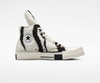 Кеды Converse x FAB LAB: Gorillaz высокие бежевые