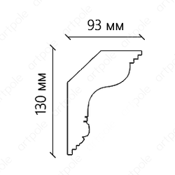 Карниз орнаментальный SK114N (наборный)