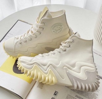 Кеды Converse Run Star Motion platform белые