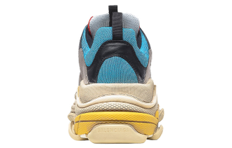 BBalenciaga Triple S Grey Red Blue