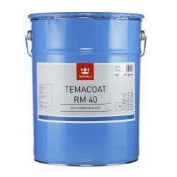 ТЕМАКОУТ РМ 40 (TEMACOAT PM 40)-Двухкомпонентная, эпоксидная краска. Колеруется по системе TEMASPEED.