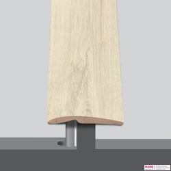 Профиль переходной Haro Дуб Савона Белый 411021, 0,9 м