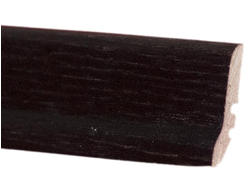 Плинтус шпонированный 60х22 сапожок - Дуб черный