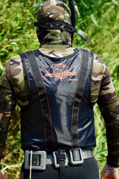 Разгрузочный жилет Spearfishing с поддувом р.XXL