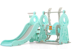 Горка + качели "Маяк" PS-043-М ментол купить в Воронеже