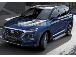 Пороги на Hyundai Santa Fe (2018-2021) Start