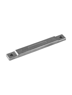 Цинковый анод Tecnoseal 00837 194x24x12мм пластинчатый для трим-системы двигателей Mercury/Mercruiser