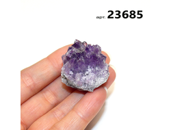 Аметист натуральный (друза) Бразилия арт.23685: 20,7г - 28*22*29мм