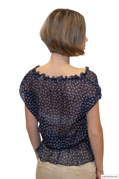 Блузка Ашли -KN из натурального шелка (Акция)