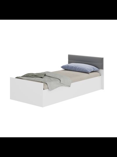 Фьюжн КР-03 кровать 0,9 белый (без основания)