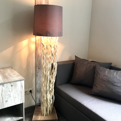 лампа, абажур, экостиль, светильник, мебель для отеля, свет, комплектация отелей, лампа из дерева