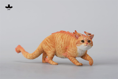 Котик-дракон (рыжий) - Коллекционная фигурка 1/6 Catragon Figurine (JXK263A) - JXK