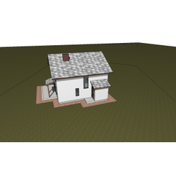 Двухэтажный дом с тремя спальнями 124м² (S74)