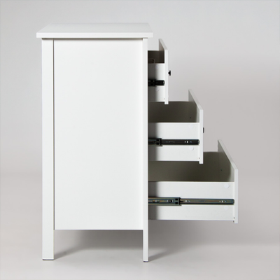 Сага Комод 3 ящика 920х1007х510 белый