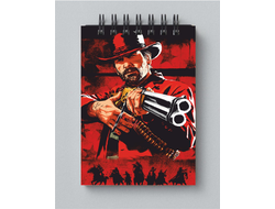Блокнот RED DEAD REDEMPTION 2,РЕД ДЕАД РЕДЕМПТИОН 2 №8
