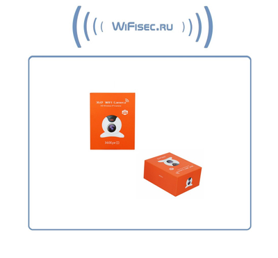 Видеоняня /WiFi IP видеокамера панорамная 180*110*  с DVR (fish_mini), HD