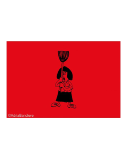 Флаг "Теща на борту" Adria Bandiere 27B79 20х30см