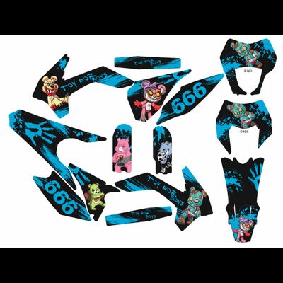 Наклейки BSE Z1,  Kayo K1, GR1 ,Motoland wrx 250 2017 2018 №2010