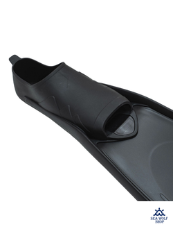 Ласты длинные 45/46 разборные Marlin FREE black XXL