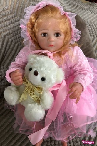 Кукла реборн — девочка "Дорочка" 55 см