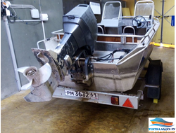 Тент на лодку WINDBOAT 47 DC