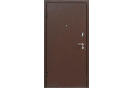 ДВЕРИ МЕТАЛЛИЧЕСКИЕ С ГНУТО-МЕТАЛЛИЧЕСКОЙ КОРОБКОЙ