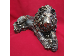 ЛЕВ античный бронза 34*63см  5кг   полистоун Россия 3679-013104