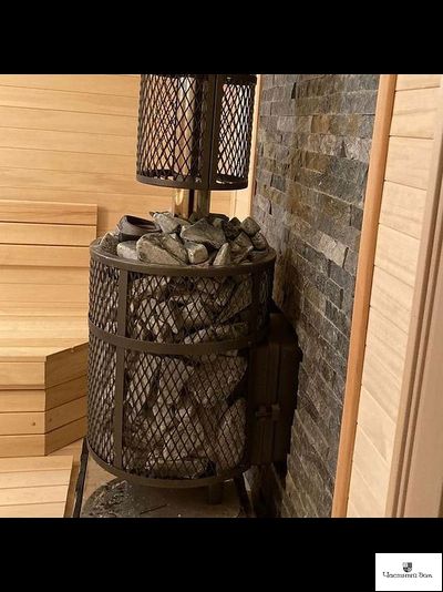 Печь банная чугунная АТМОСФЕРА L СЕТКА