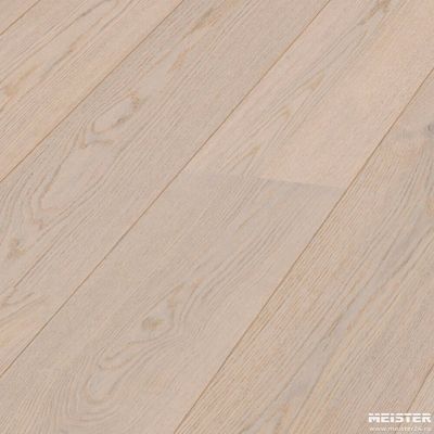 Паркетная доска Meister Дуб Натур Арктический белый 8917