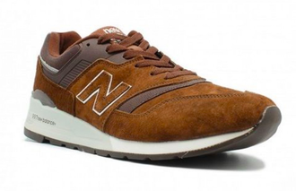 New Balance 997 Коричневые с черным (41-44) Арт. 331F-A