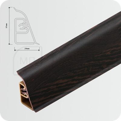Плинтус для столешницы CEZAR BL44 098 Венге наборное