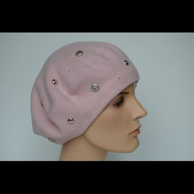 Берет Vizio 3633 пудровый Италия
