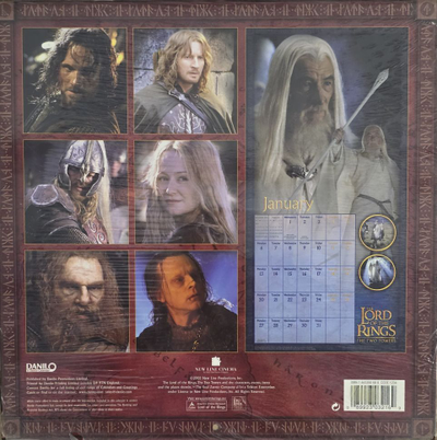 The Lord Of The Rings Official Календарь 2003 The Two Towers