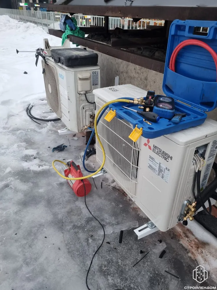 Климатические системы м.Ладожская