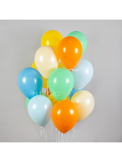 17 шаров без рисунка