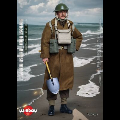 Британский солдат времен Второй Мировой (Франция 1940 - Сингапур 1942)  - Коллекционная ФИГУРКА 1/6 World War II British Infantry France 1940 -Singapore 1942 (UD9039) - UJINDOU
