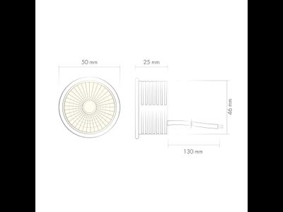 Светодиодный модуль Denkirs DK3000-8W dim