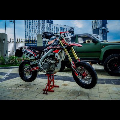 Наклейки на Forsage 450, Baltmotors 250, Geon Dakar, Stels Enduro, CRF, Asiawing LD450 LX450 NC250 #1299