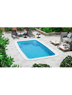 Композитный бассейн 5 х 2,7 х 1,4 м "Капри" от Farol