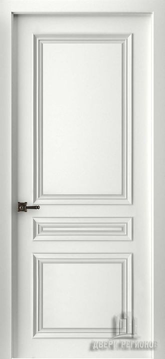 Межкомнатная дверь "Бремен-3" эмаль белая (глухая)